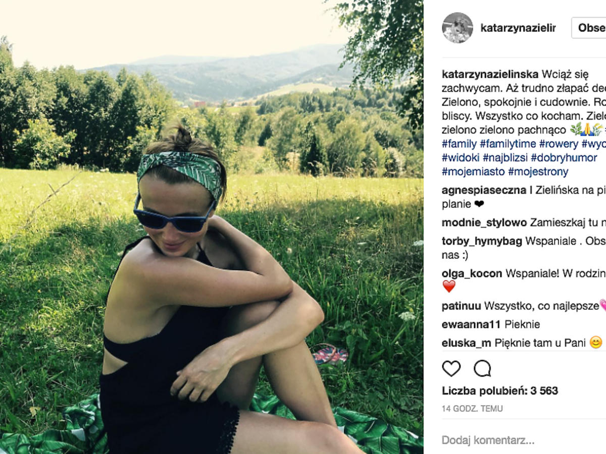 Ostatnie zdjęcia Kasi Zielińskiej z Instagrama. Widać brzuszek?