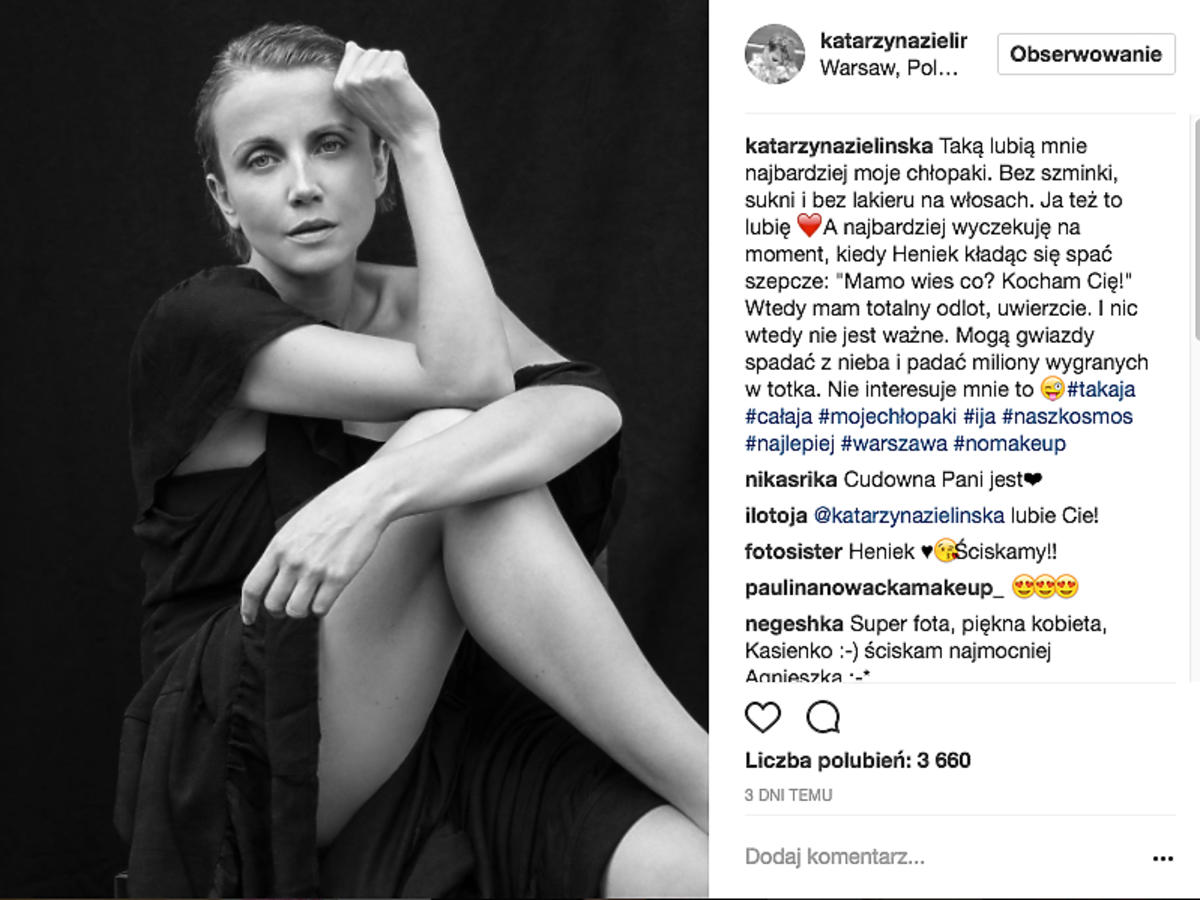 Ostatnie zdjęcia Kasi Zielińskiej z Instagrama. Widać brzuszek?