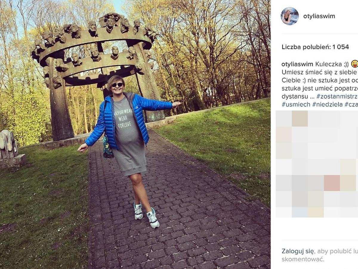 Otylia Jędrzejczak pokazała ciążowy brzuszek