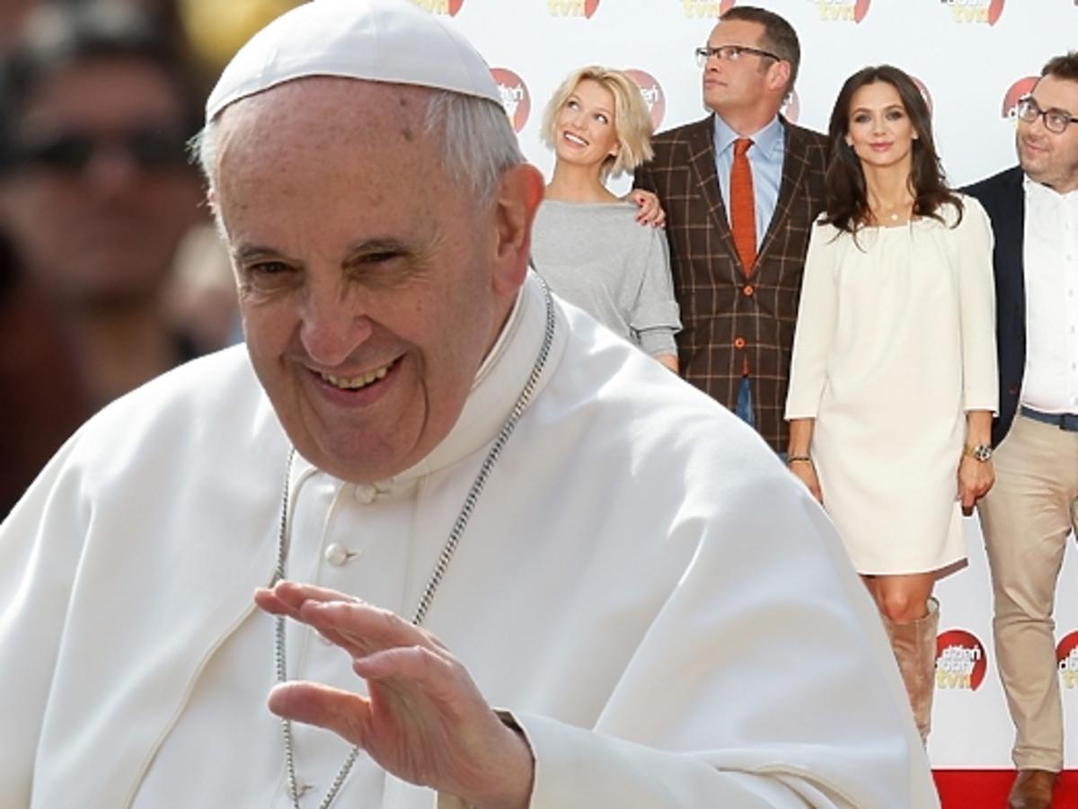 Papież Franciszek ogląda Dzień Dobry TVN