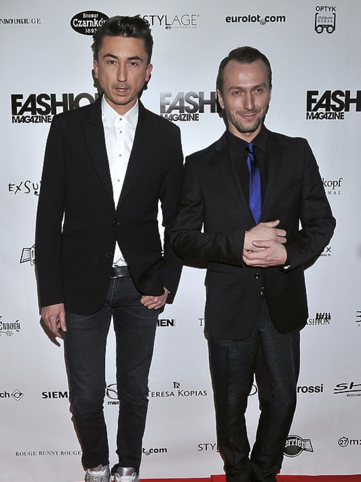 Paprocki i Brzozowski na 13. urodzinach Fashion Magazine