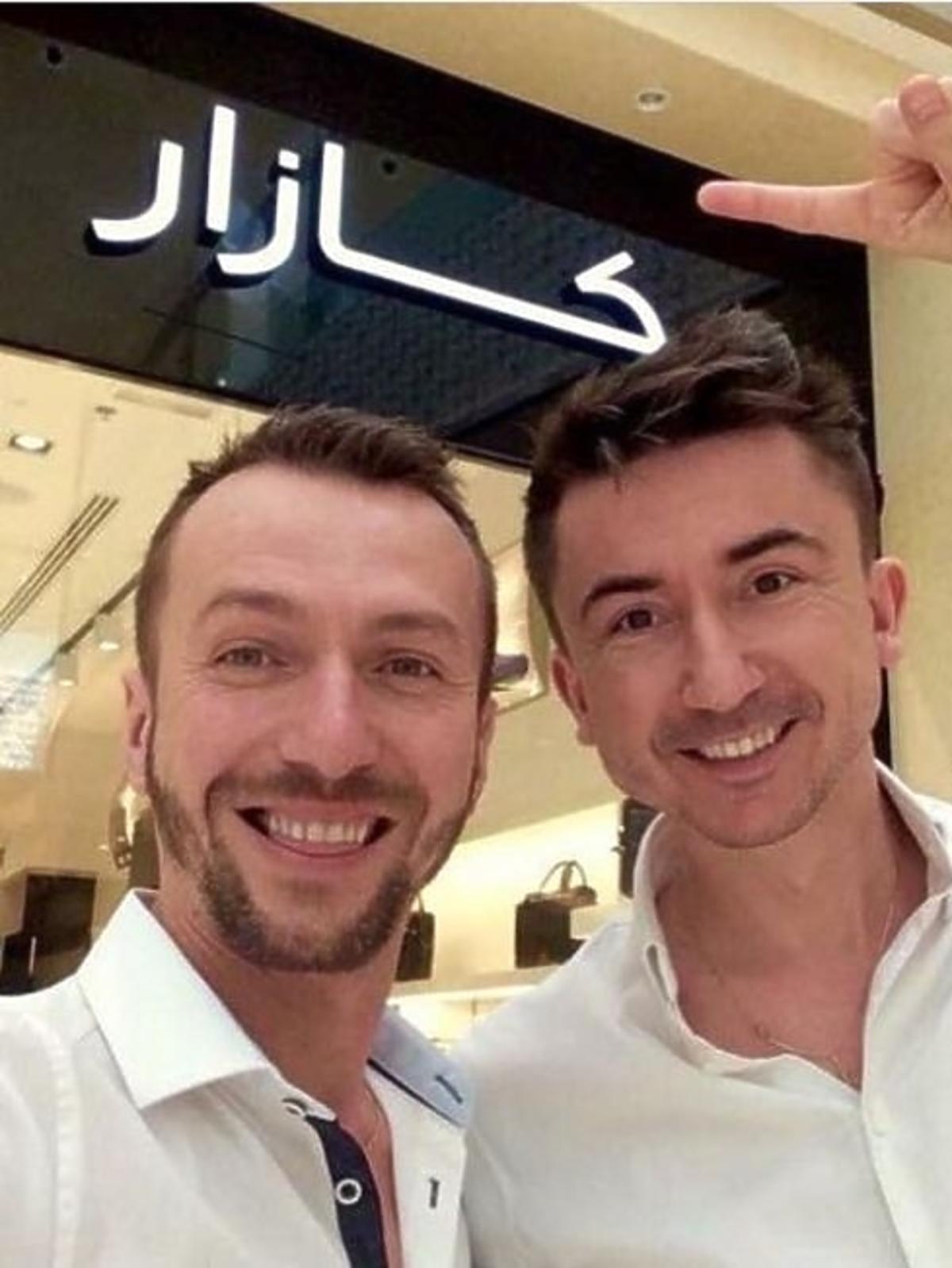 Paprocki&Brzozowski w Dubaju na otwarciu butiku KAZAR