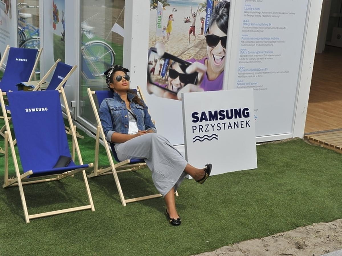 Patricia Kazadi na Przystanku Samsung w Darłowie