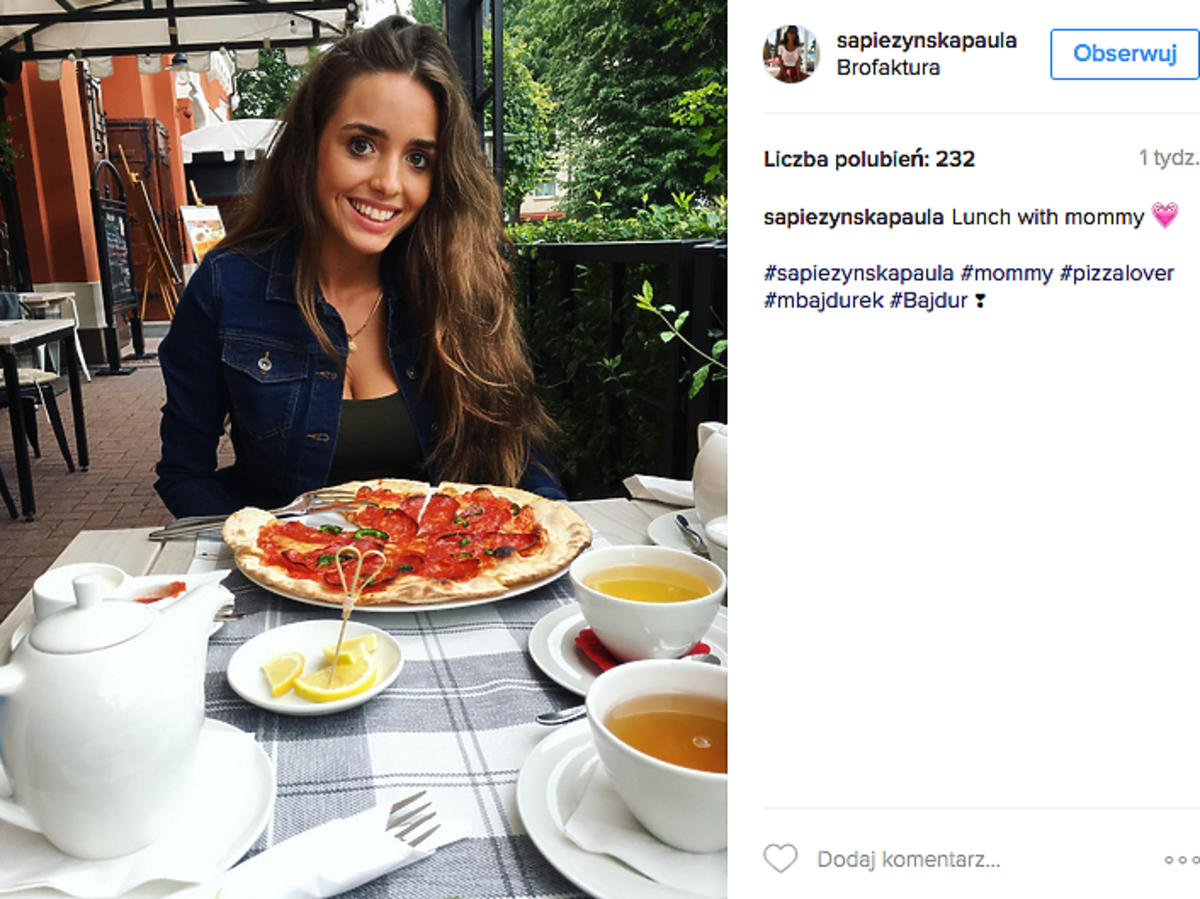 Paula Sapieżyńska w ramonesce