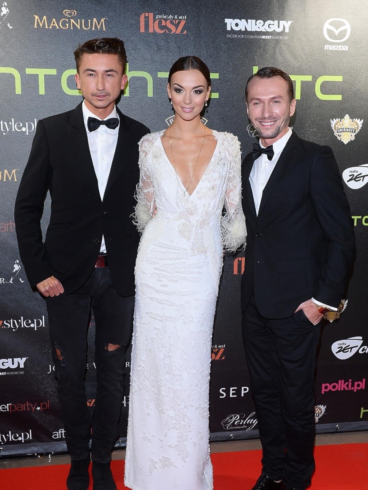 Paulina Krupińska i Paprocki & Brzozowski na Flesz Fashion Night
