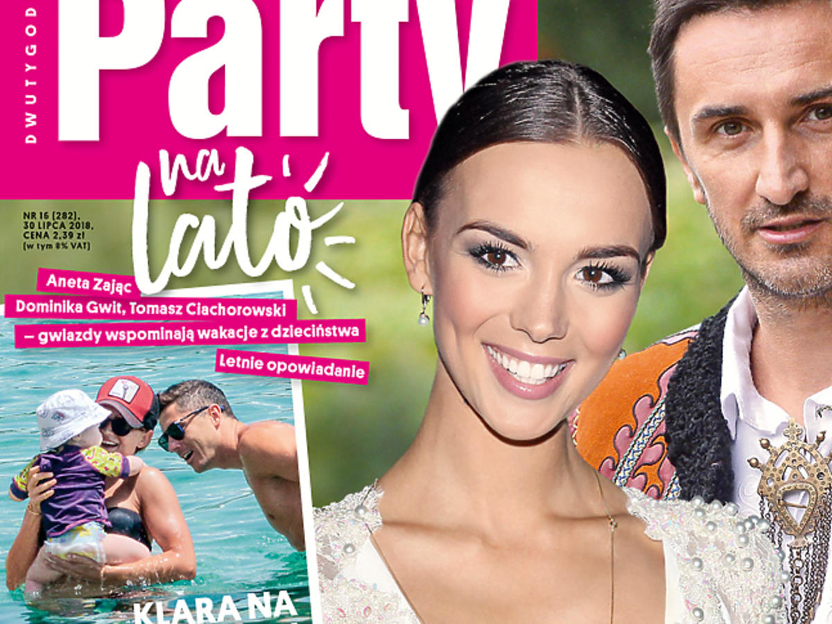 Paulina Krupińska i Sebastian Karpiel Bułecka na okładce Party