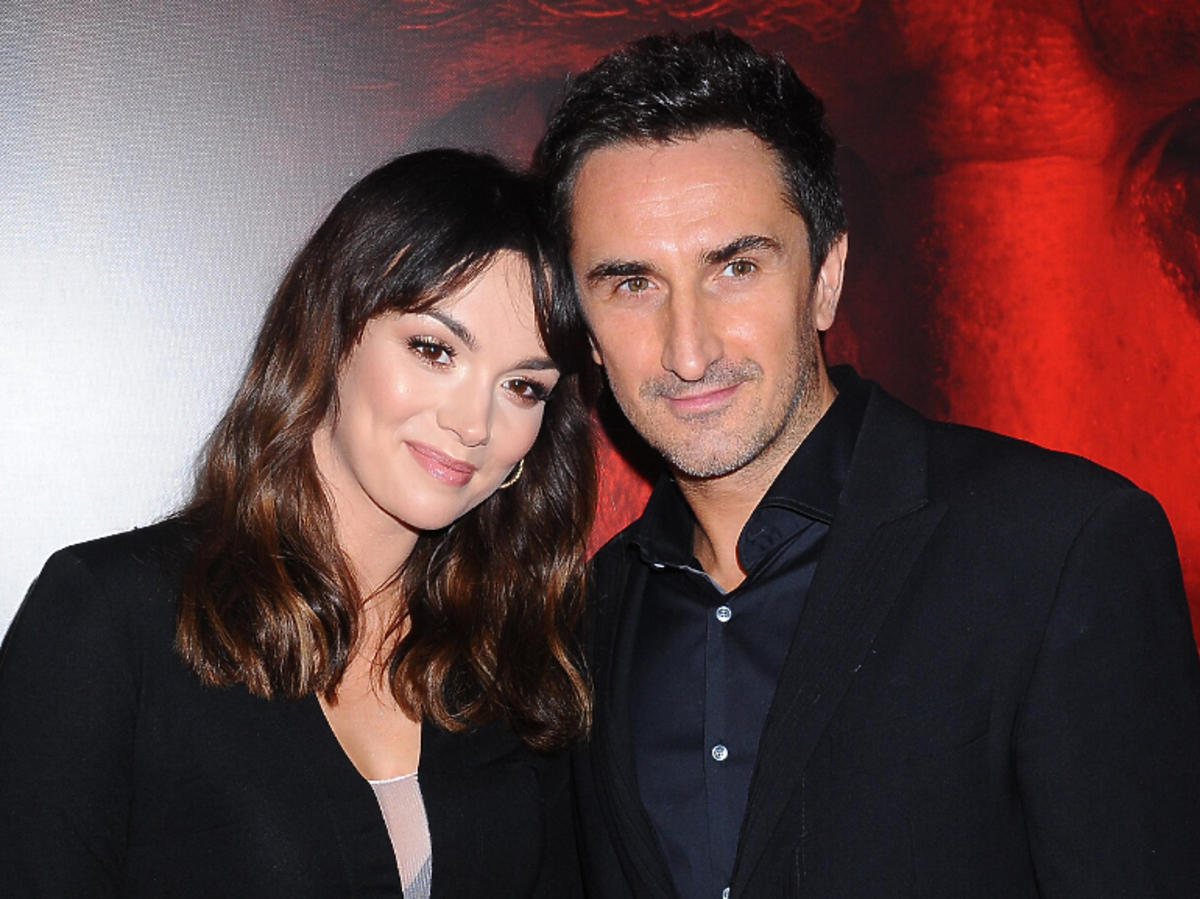 Paulina Krupińska i Sebastian Karpiel-Bułecka na premierze filmu "Ukryta gra"