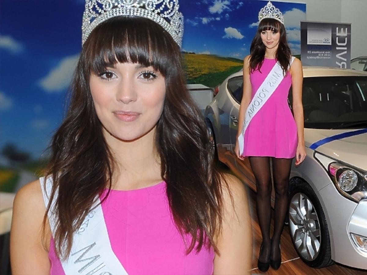Paulina Krupińska - Miss Polonia 2012 odbiera samochód Hyundai Veloster