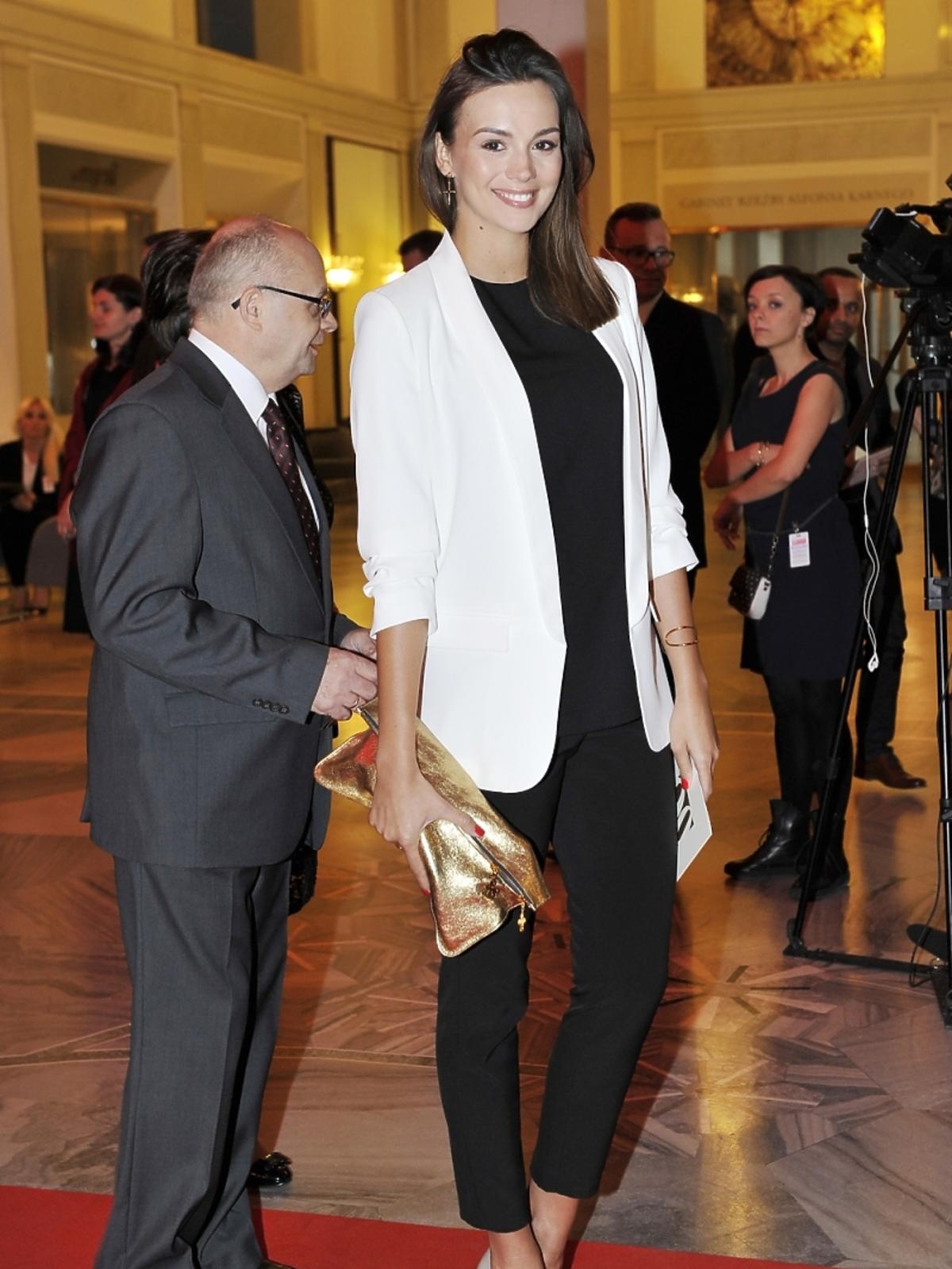 Paulina Krupińska na jubileuszowej gali 90-lecia Polskiego Radia