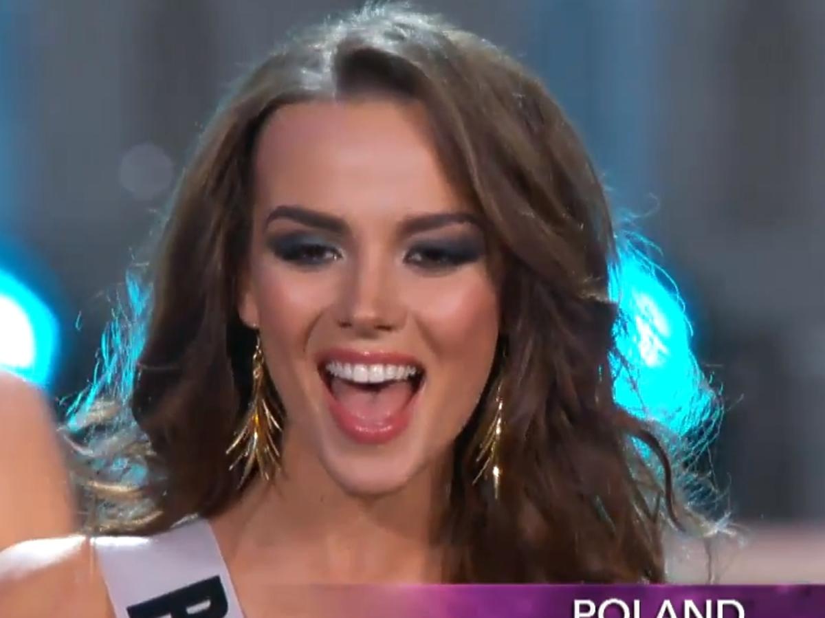 Paulina Krupińska na Miss Universe 2013