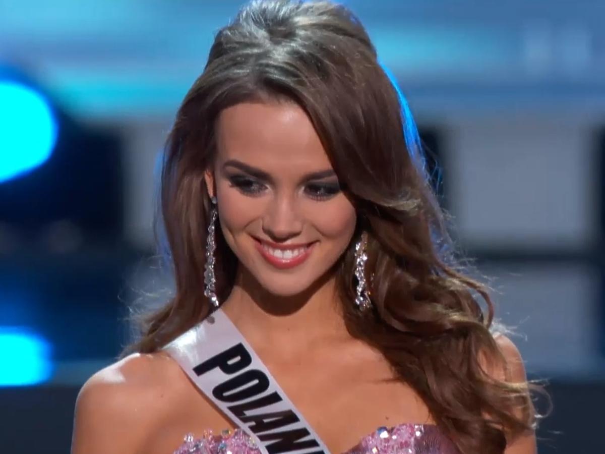 Paulina Krupińska na Miss Universe 2013