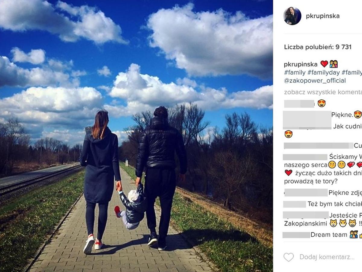 Paulina Krupińska pokazała zdjęcie z córką i partnerem