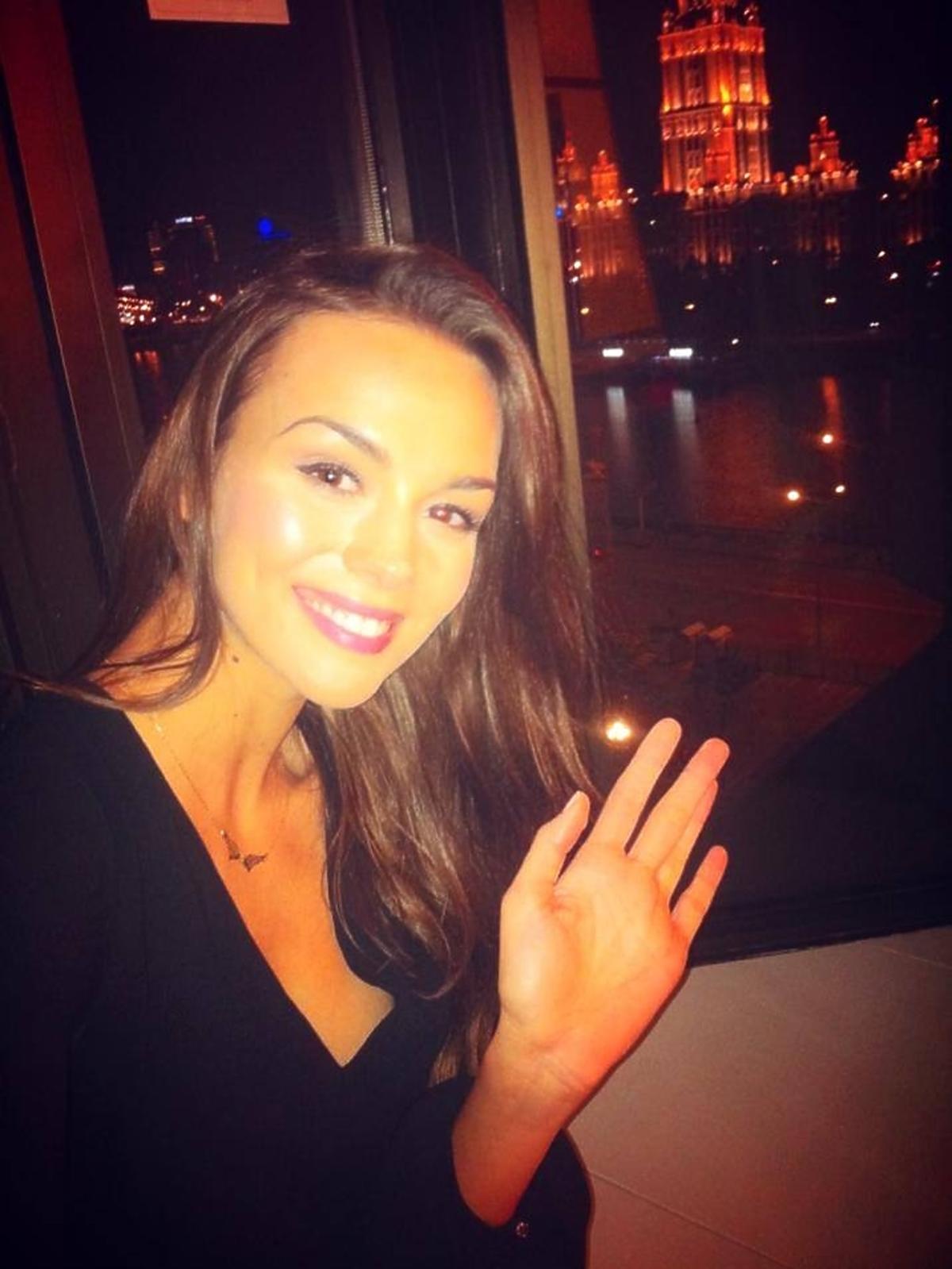 Paulina Krupińska w Moskwie na Miss Universe 2013