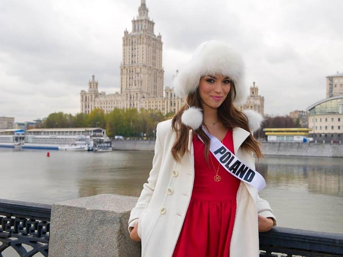 Paulina Krupińska w Moskwie na Miss Universe 2013