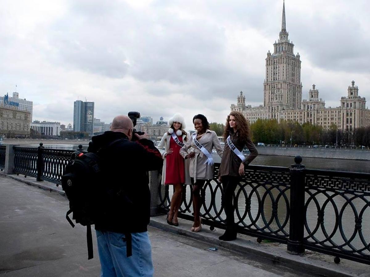 Paulina Krupińska w Moskwie na Miss Universe 2013