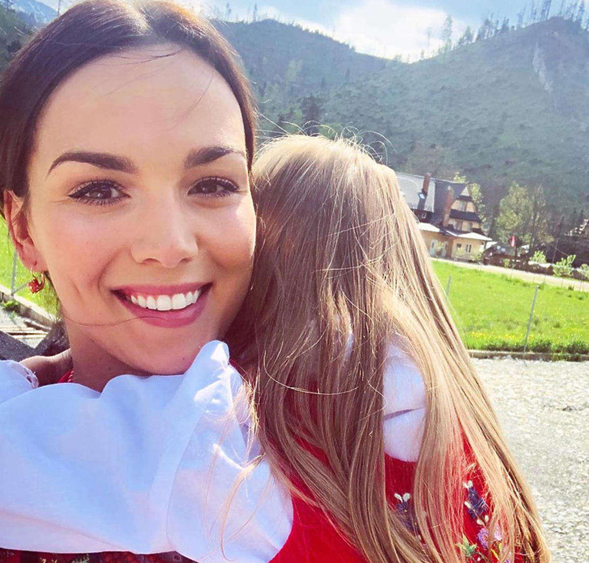 Paulina Krupińska z córką