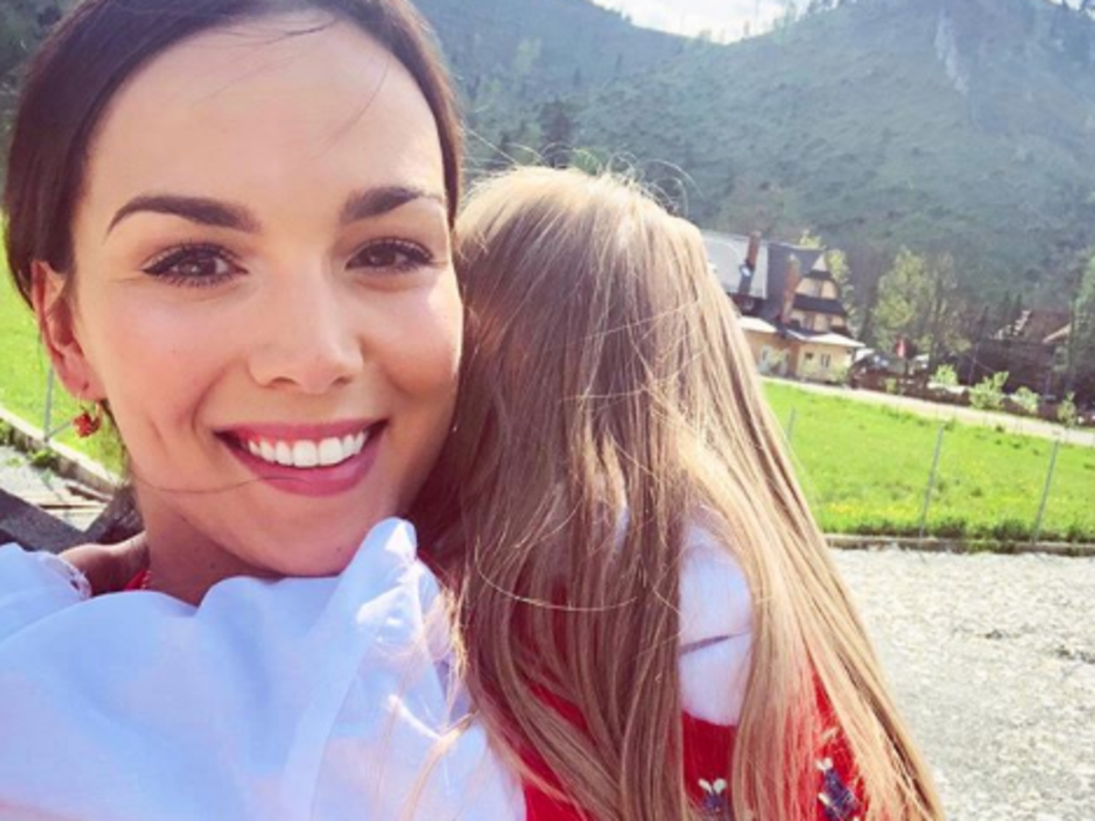 Paulina Krupińska z córką