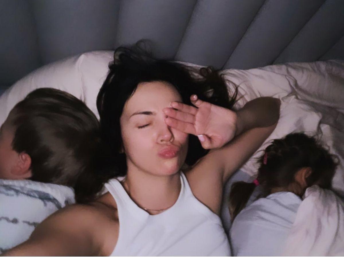 Paulina Krupińska z dziećmi