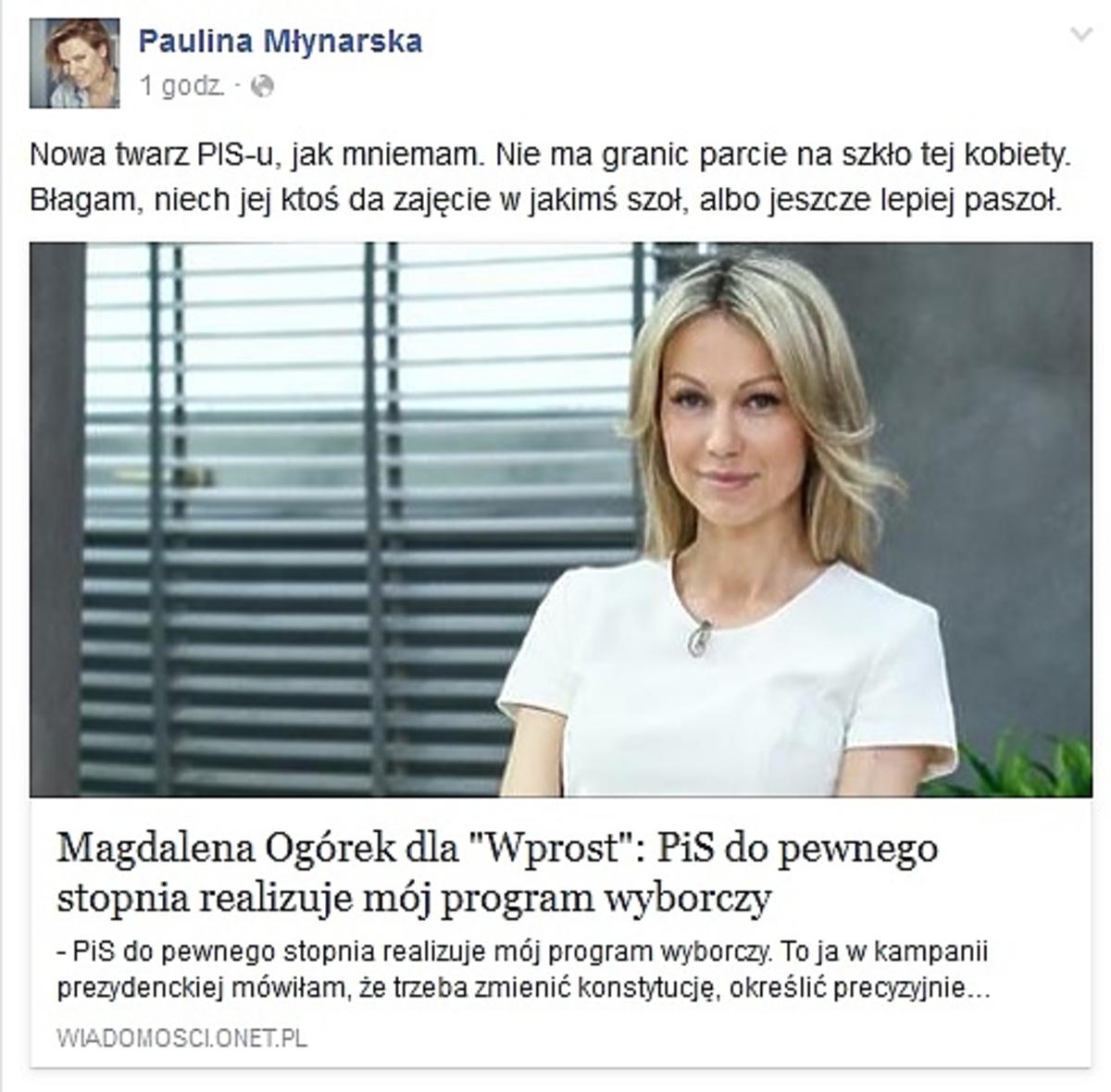 Paulina Młynarska, Magdalena Ogórek