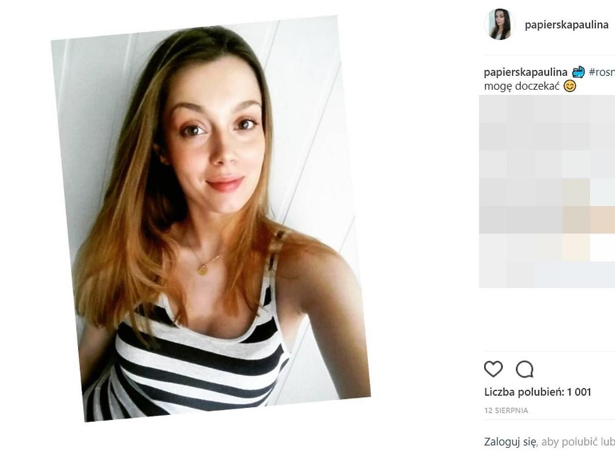 Paulina Papierska przygotowuje się do narodzin dziecka