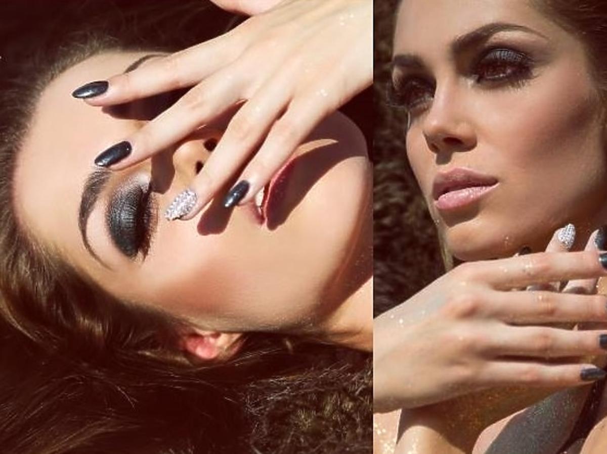 Paulina Papierska w kampanii Eclair Nail Studio