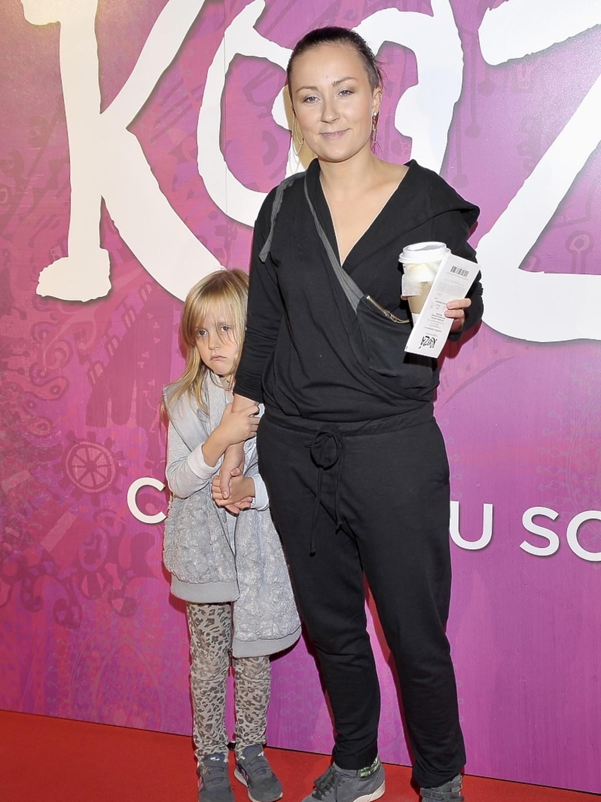 Paulina Przybysz z córką na Cirque Du Soleil 