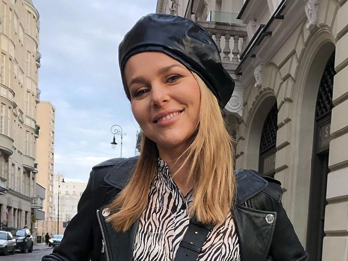 Paulina Sykut-Jeżyna w berecie