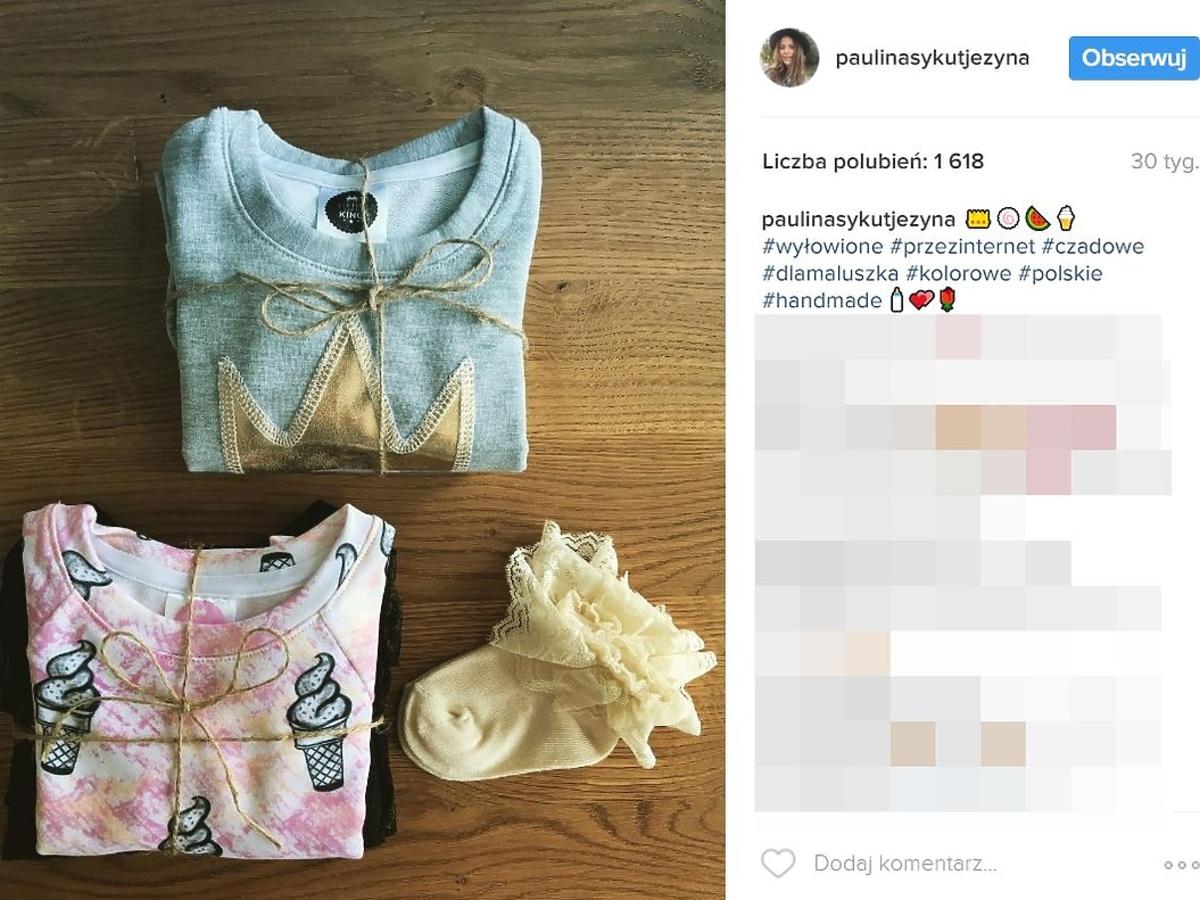 Paulina Sykut pokazała ubranka dla córki