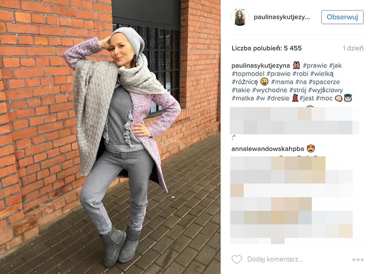 Paulina Sykut pozuje w dresie