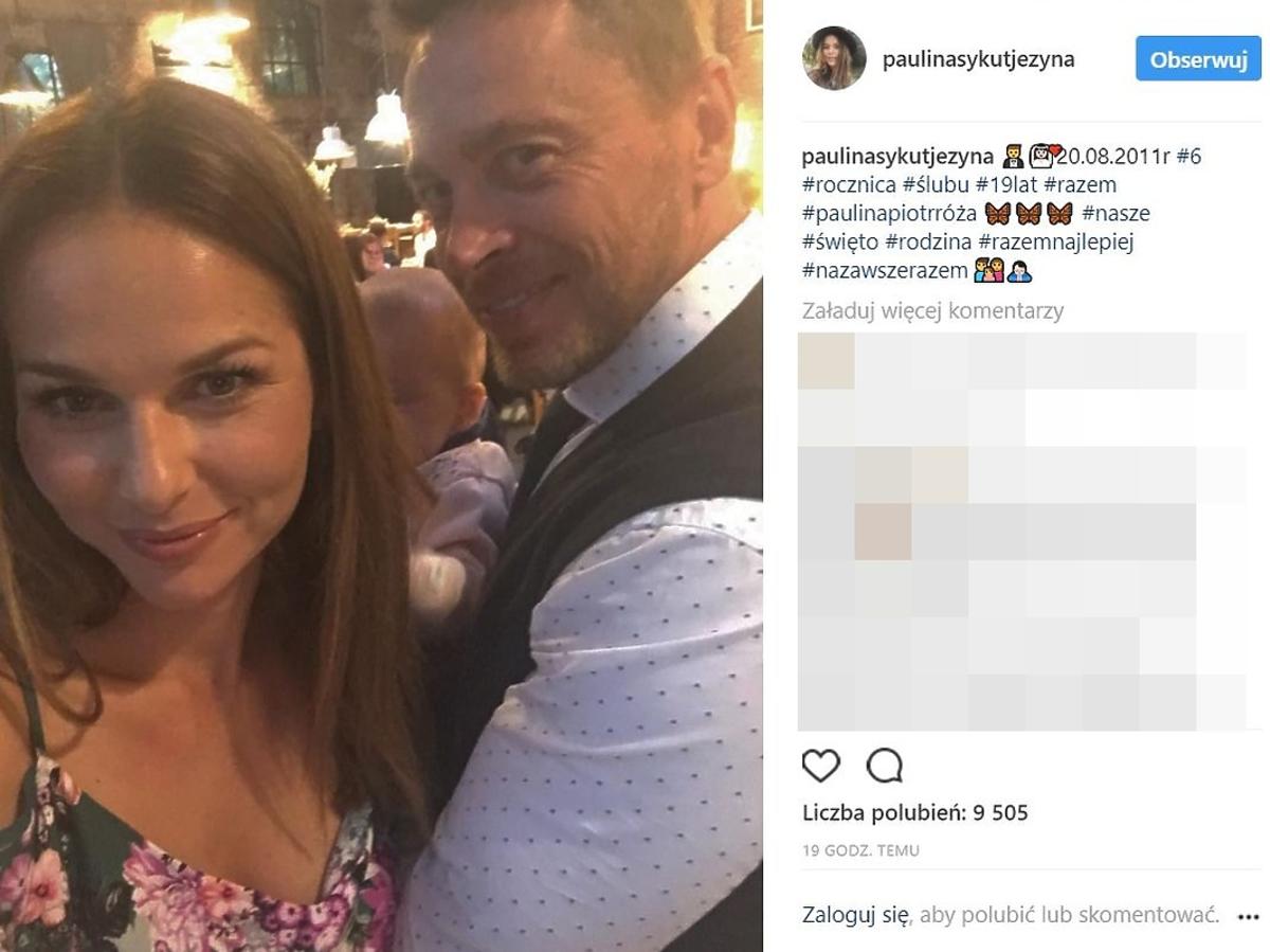 Paulina Sykut świętuje 6. rocznicę ślubu