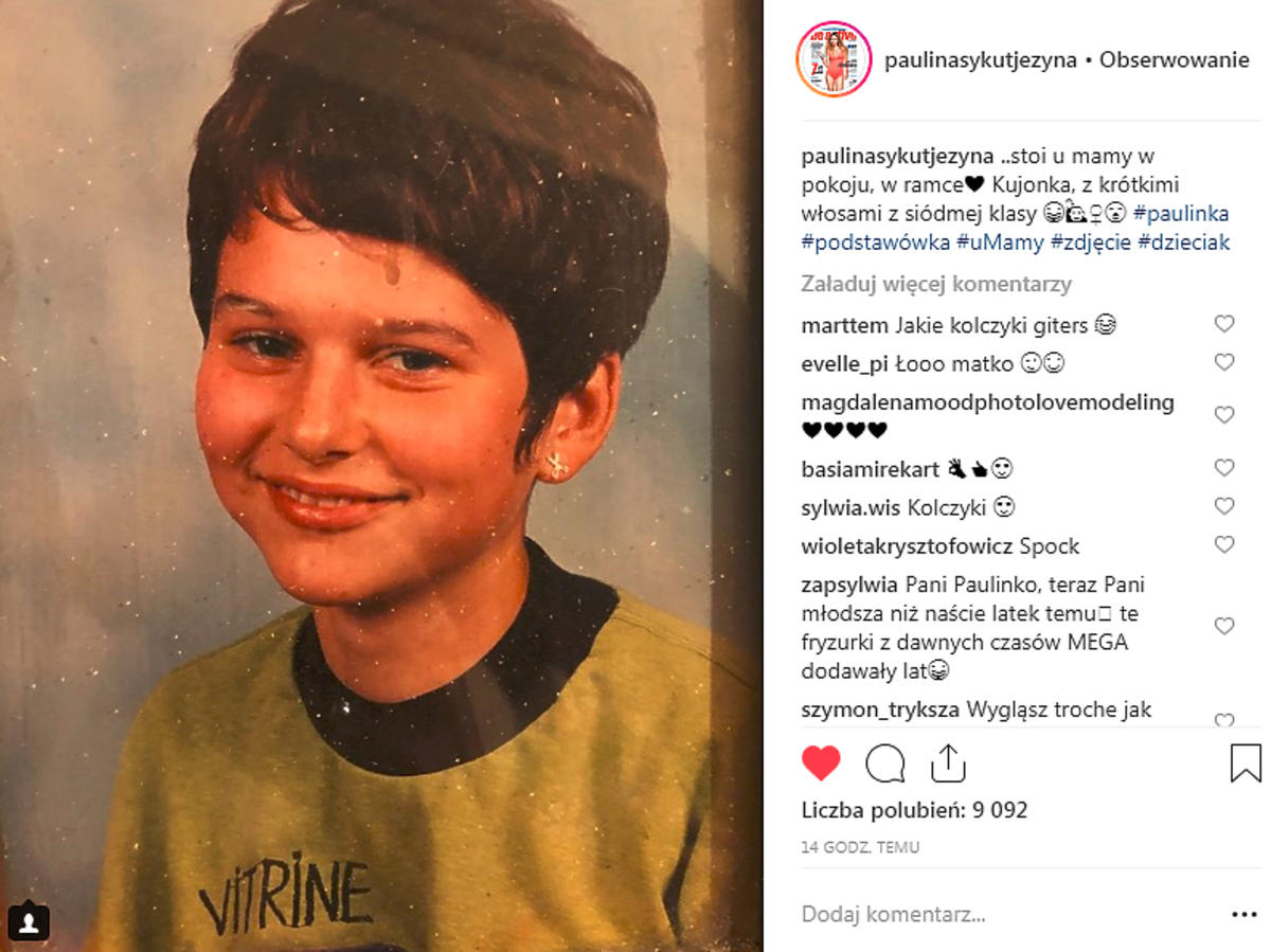 Paulina Sykut w krótkich włosach
