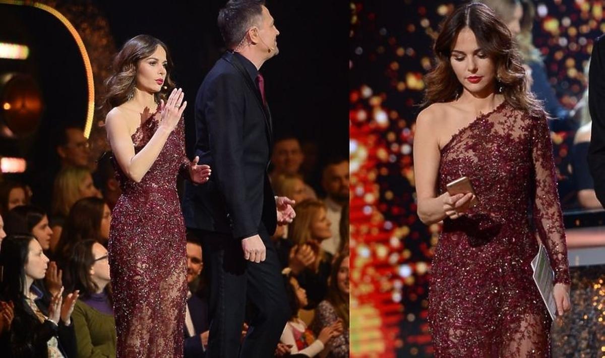 Paulina Sykut w sukience Laurelle w 2. odcinku Tańca z Gwiazdami