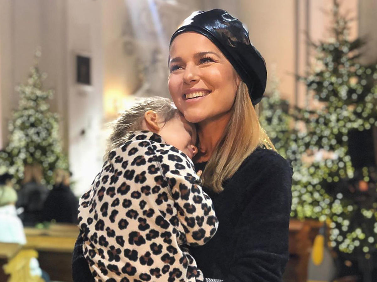Paulina Sykut z córką