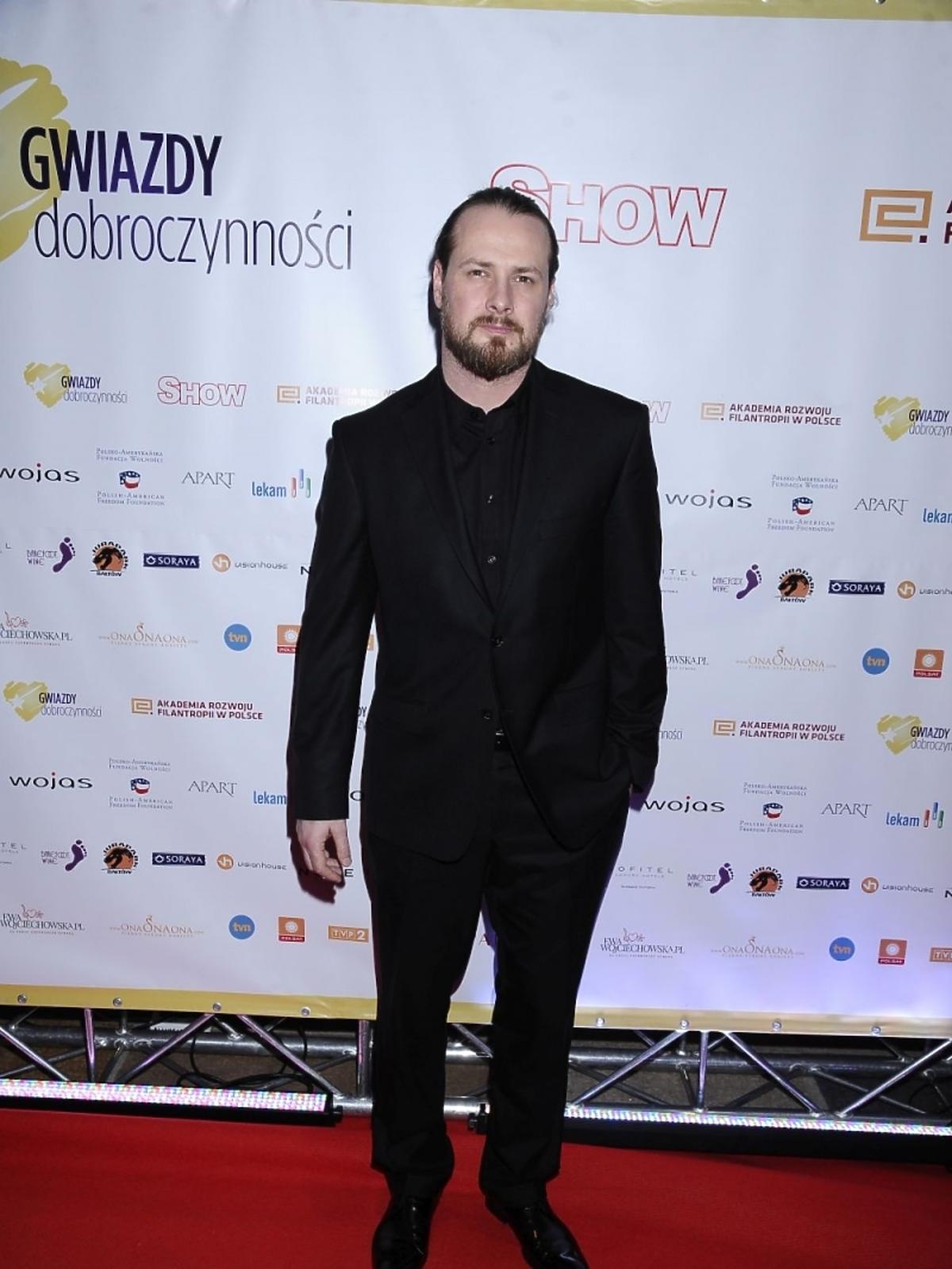 Paweł Małaszyński na gali