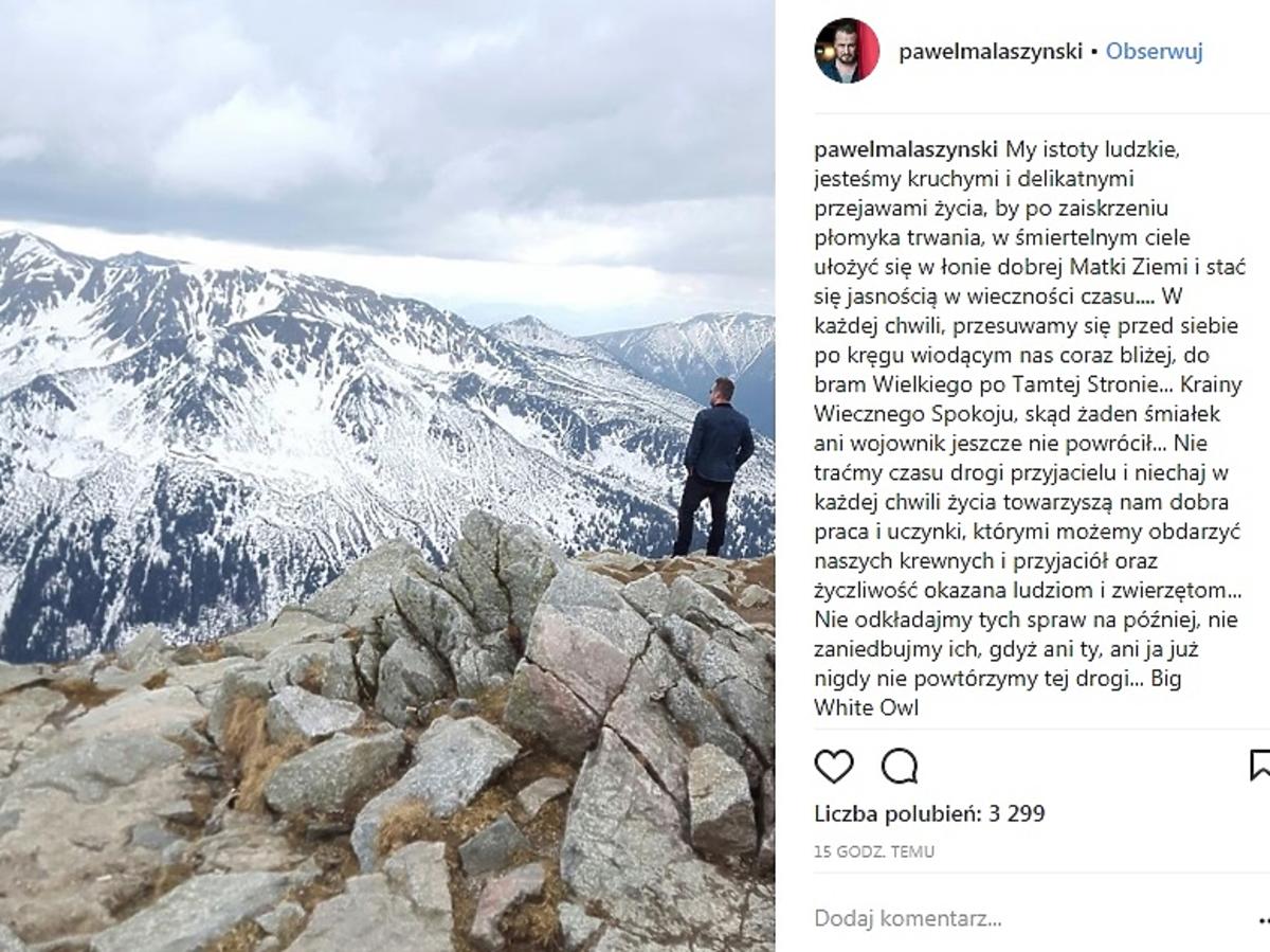 Paweł Małaszyński żegna Tomka Mackiewicza