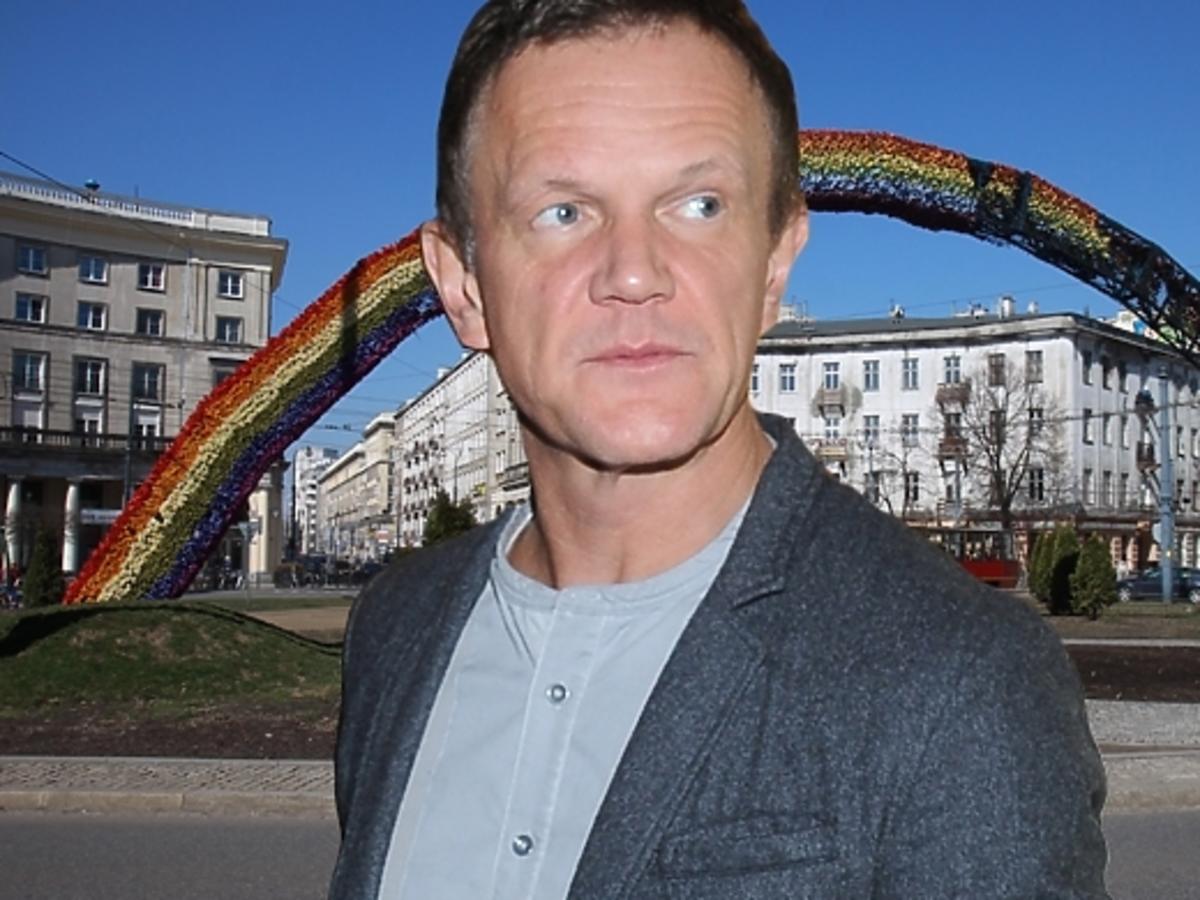 Pazura skomentował odbudowę tęczy