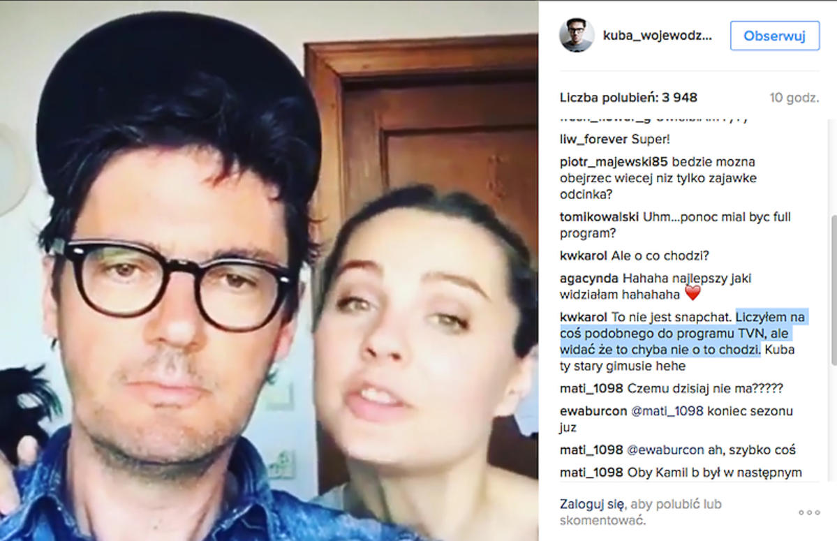 Piękna Małgorzata Socha w nowym programie Wojewódzkiego na Instagramie! Fani: 
