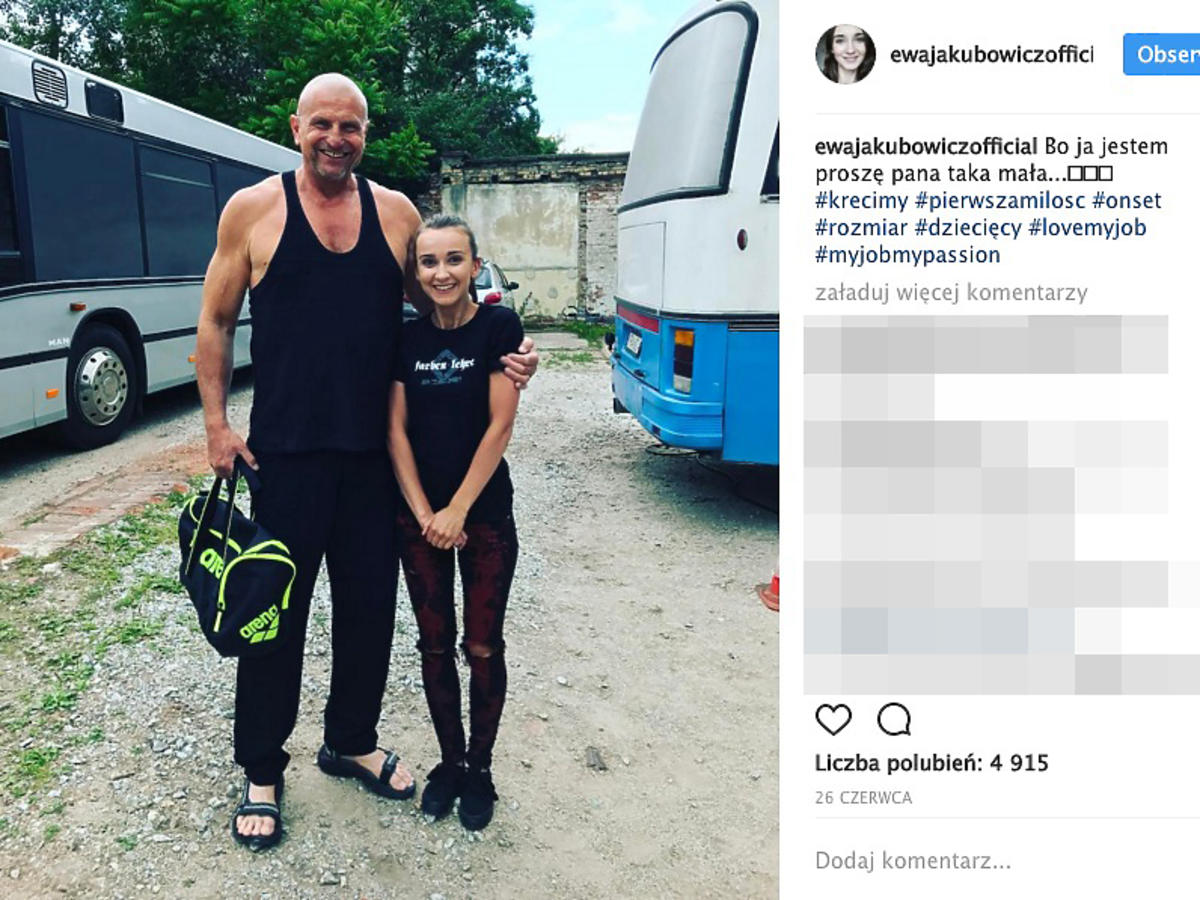 Pierwsza miłość nowe zdjecia z planu