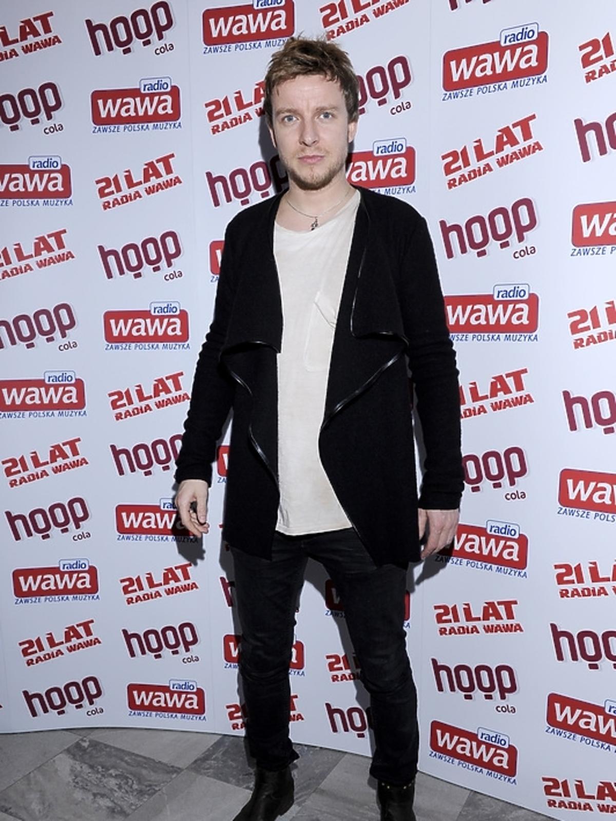 Piotr Kupicha na 21. urodzinach radia WAWA