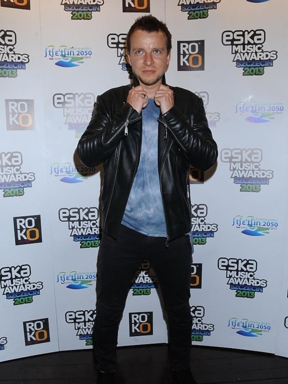 Piotr Kupicha na gali Eska Music Awards 2013