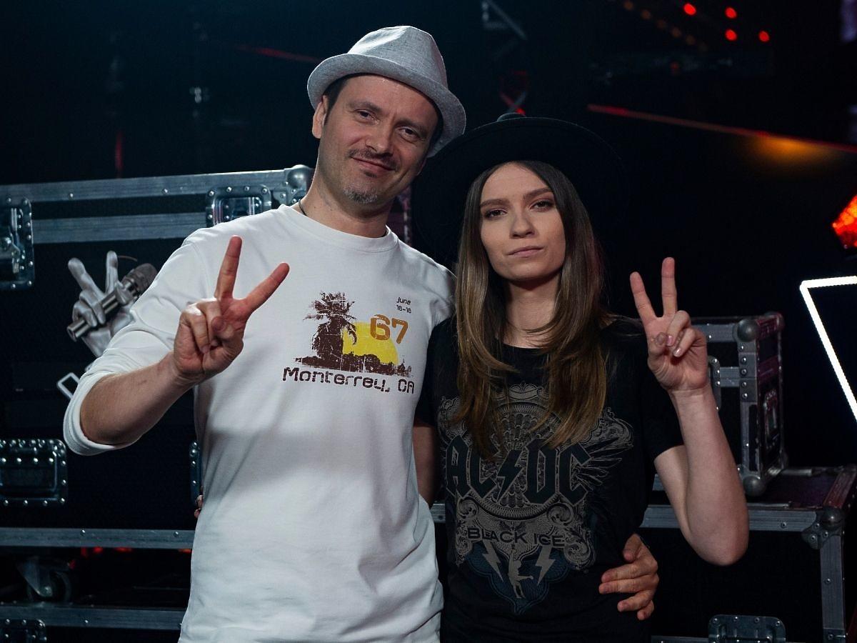 Piotr Lato z partnerką w The Voice of Poland