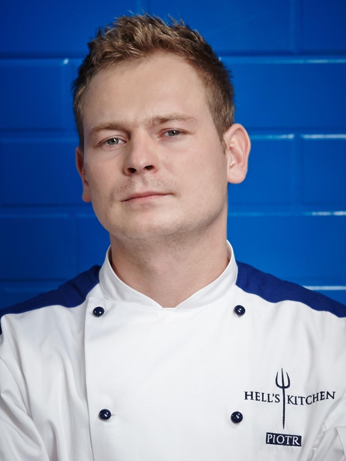 Piotr Ogiński w Hell's Kitchen. Kim jest Piotr Ogiński. Piotr Ogiński wiek. Piotr Ogiński zawód