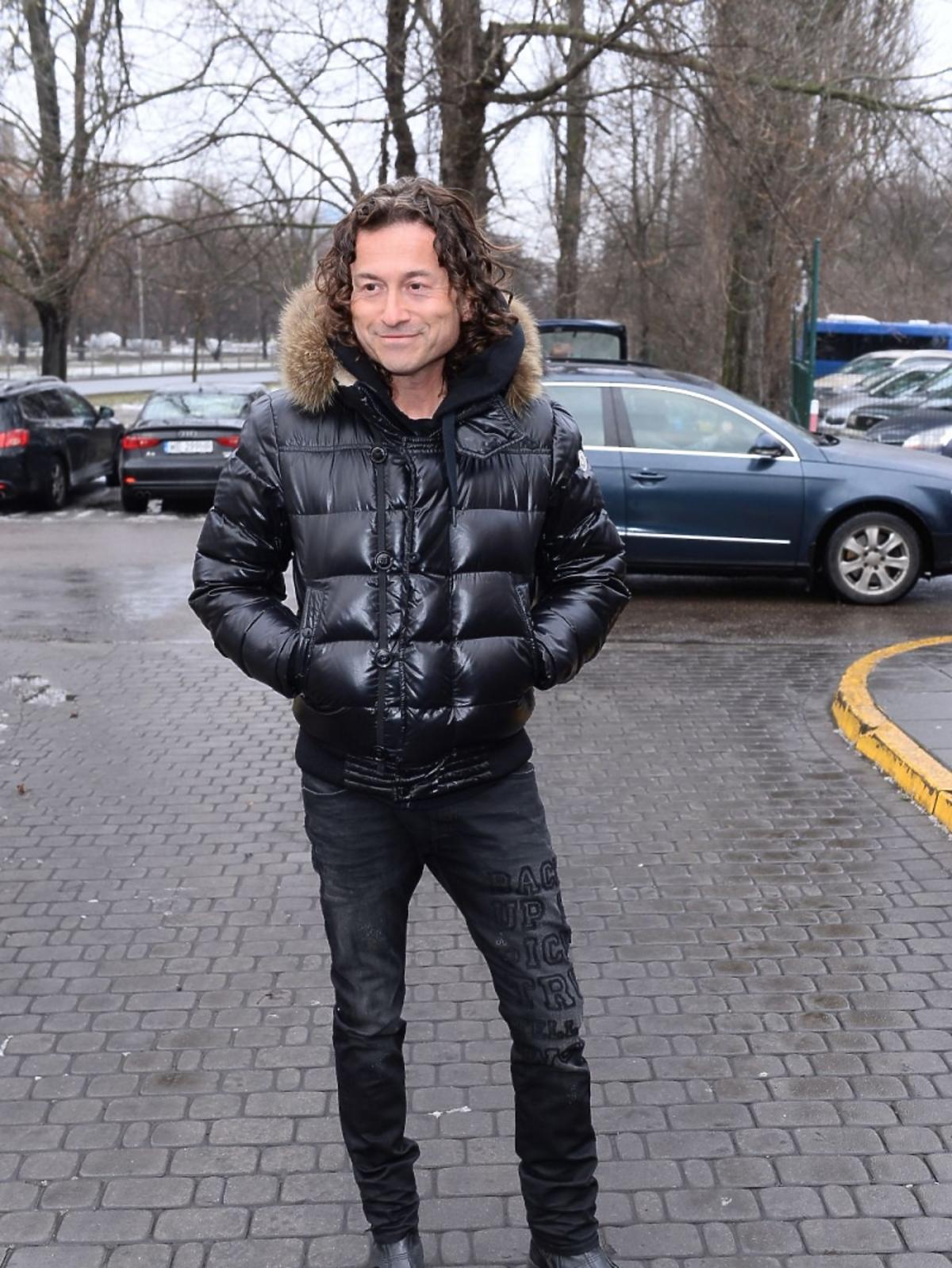 Piotr Rubik na noworocznym obiedzie z dziećmi