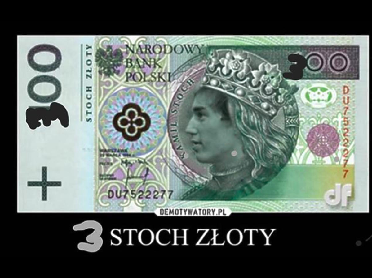Piotr Żyła proponuje banknot ze Sochem