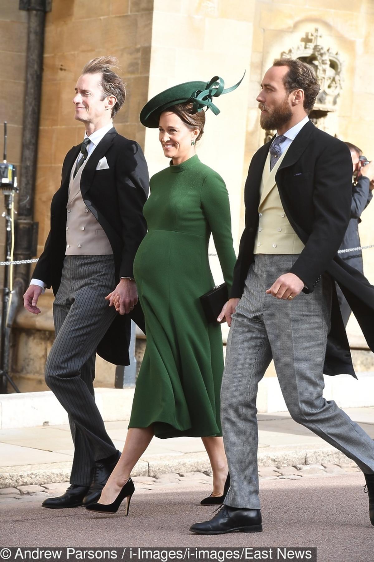 Pippa Middleton na ślubie księżniczki Eugenii 