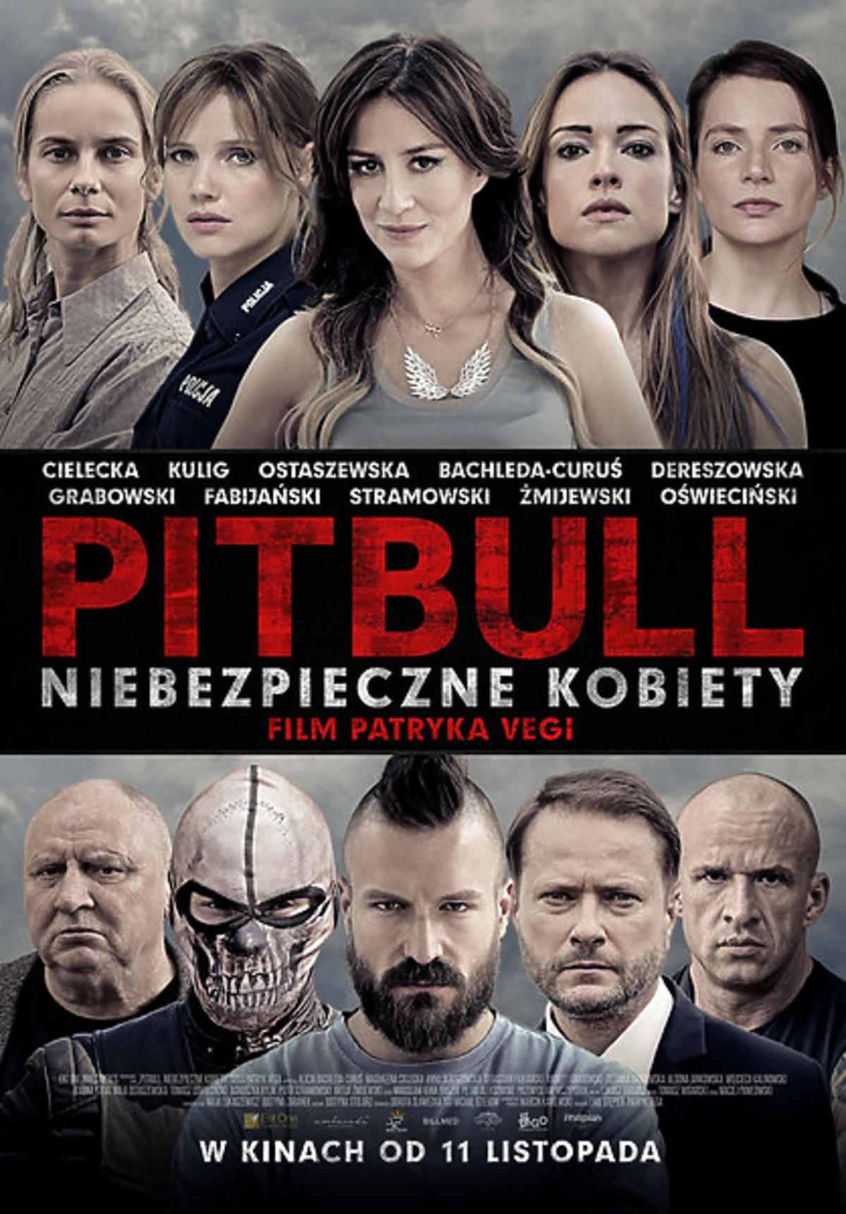 Plakat filmu Pitbull. Niebezpiecznie kobiety
