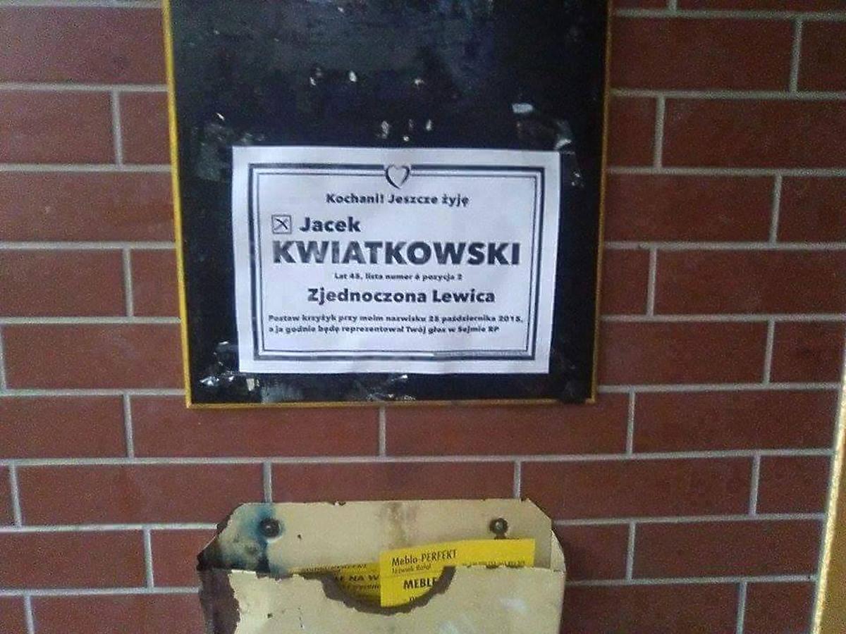 plakat wyborczy