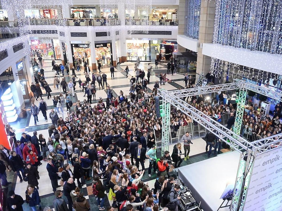 Płyta Dawida Kwiatkowskiego Pop&Roll. Dawid Kwiatkowski w Empik Arkadia 19 listopada 2014