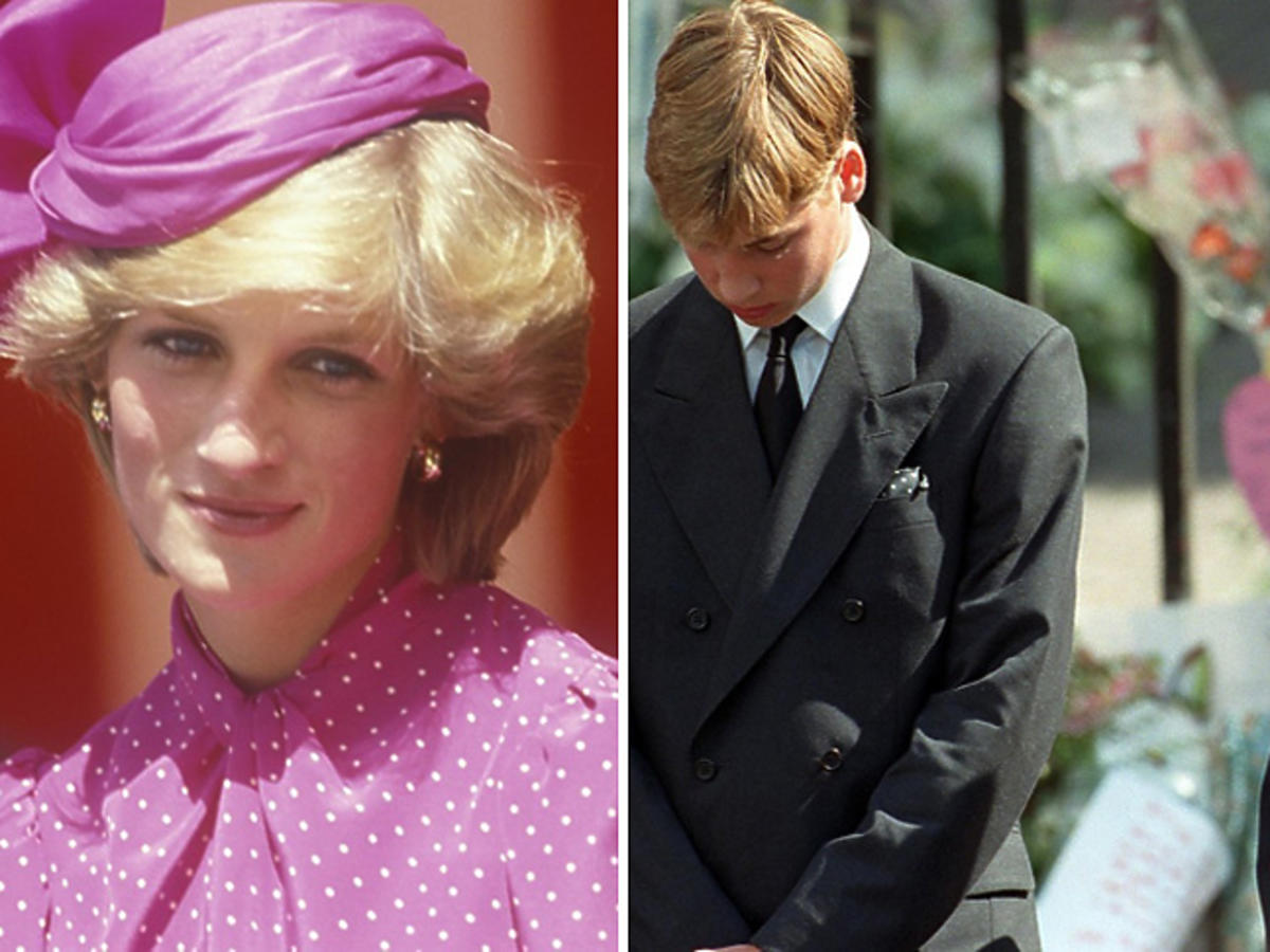 Pogrzeb księżnej Diany - William i Harry