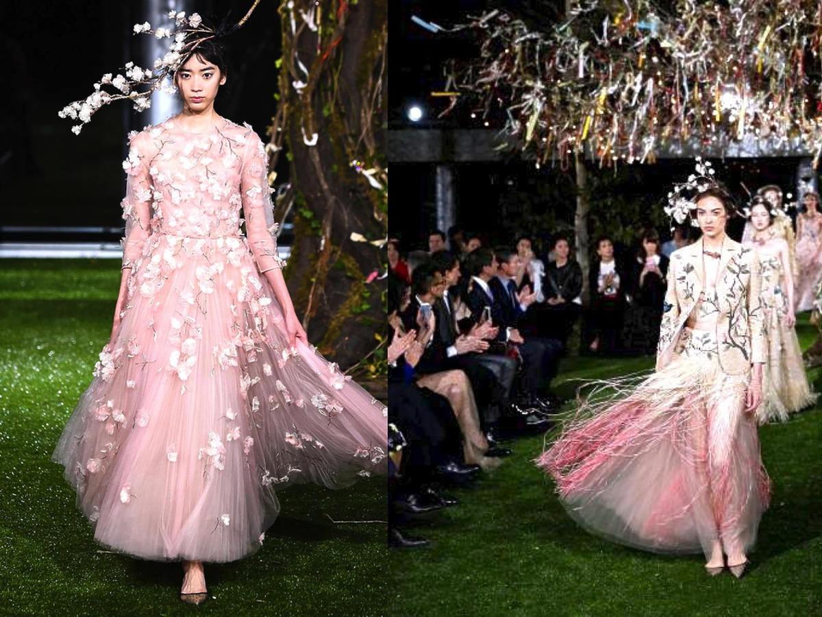 Pokaz Dior haute couture w Tokio